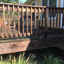 Deck staining and sealed & Power wash on South Rd in Chester NJ 0